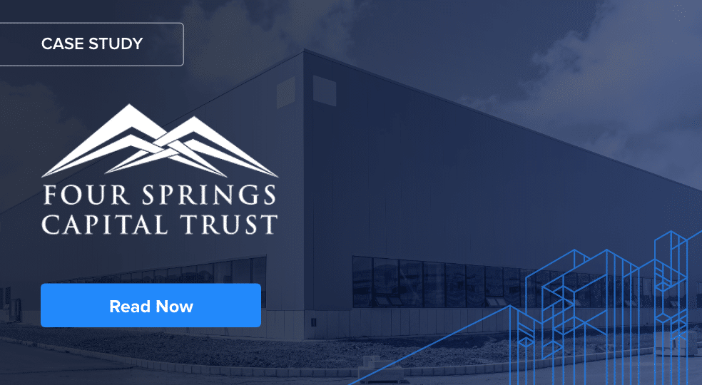 Four Springs Capital Trust: Evaluating Billions in Pipeline Deals Efficiently and Effectively